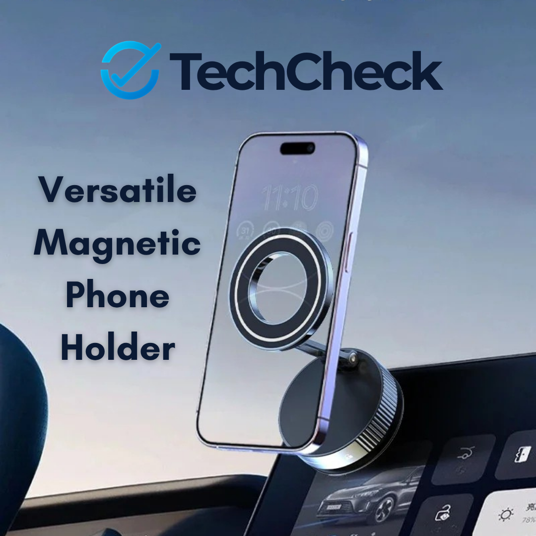 TechCheck - Versatile Magnetic Phone Holder