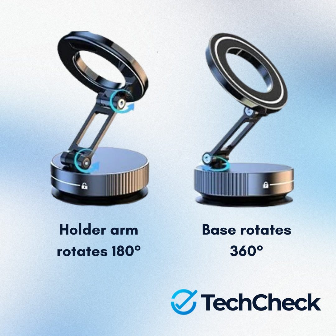 TechCheck - Versatile Magnetic Phone Holder