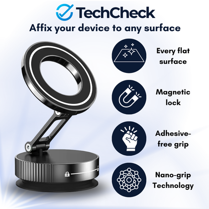 TechCheck - Versatile Magnetic Phone Holder