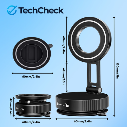 TechCheck - Versatile Magnetic Phone Holder