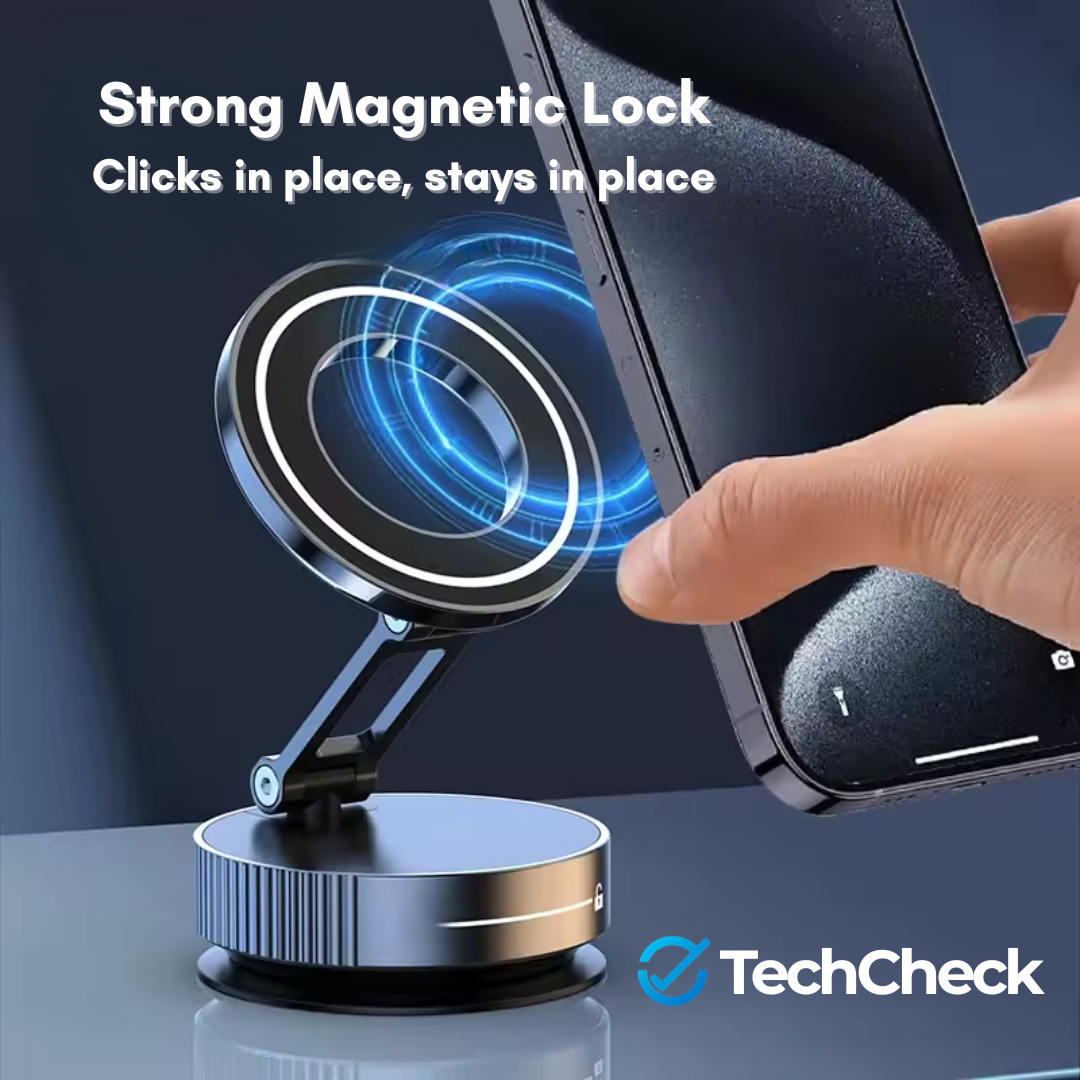 TechCheck - Versatile Magnetic Phone Holder